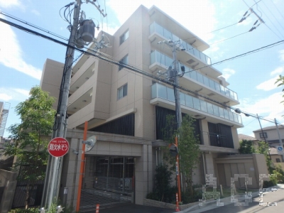 ブランズ芦屋浜町／外観（北東側より）　芦屋市のマンション;