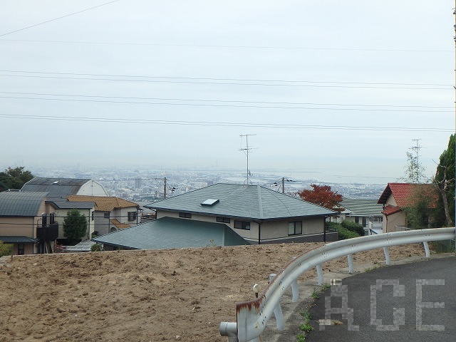 西宮市内と海の眺望