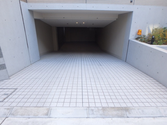 駐車場の入口