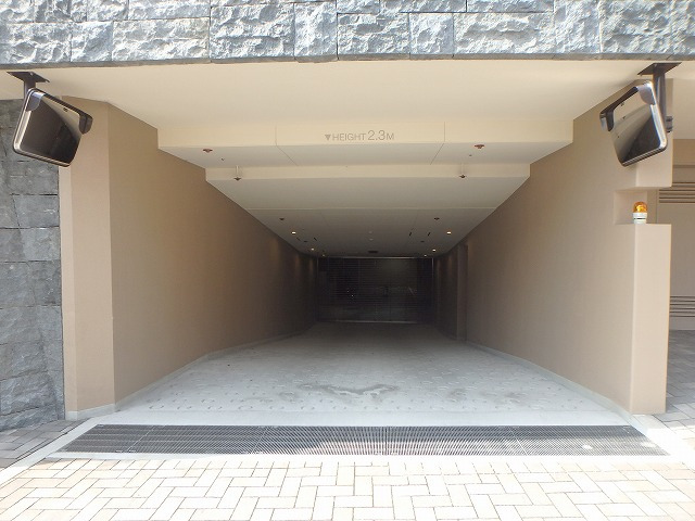 駐車場の入口