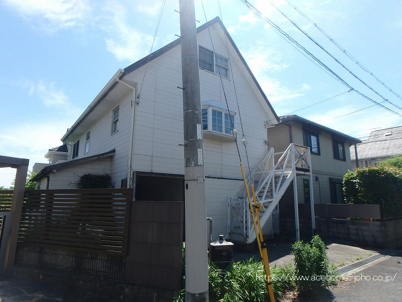 北西側より