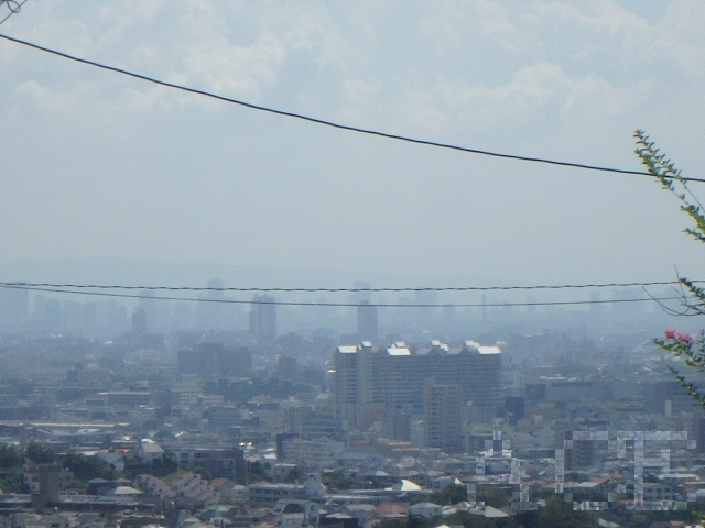 西宮市内と海の眺望