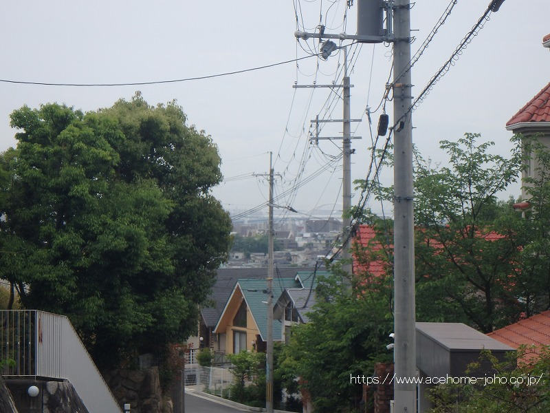 西宮市内を望む眺望