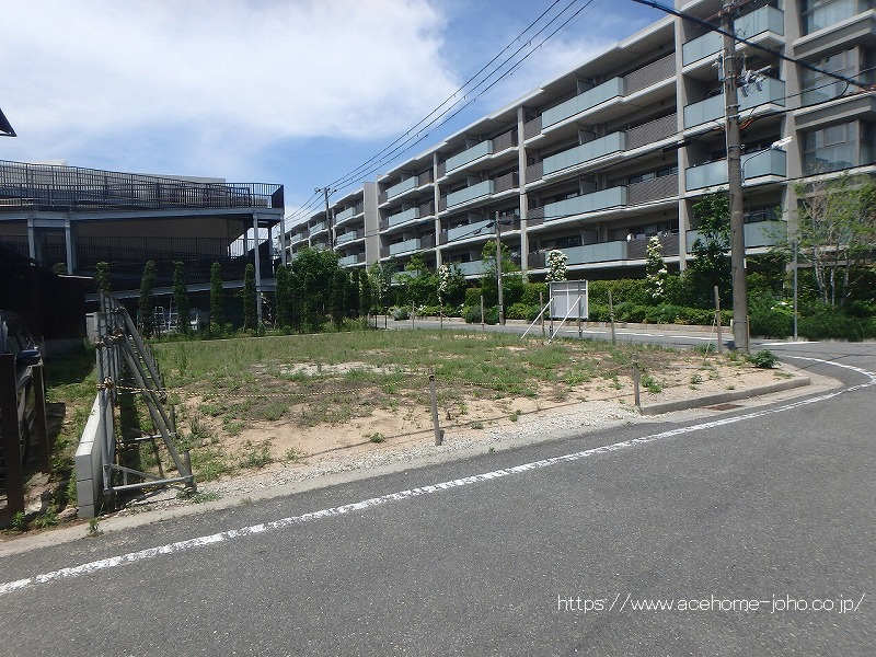 南東側より