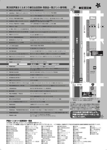 第28回さくらまつり裏