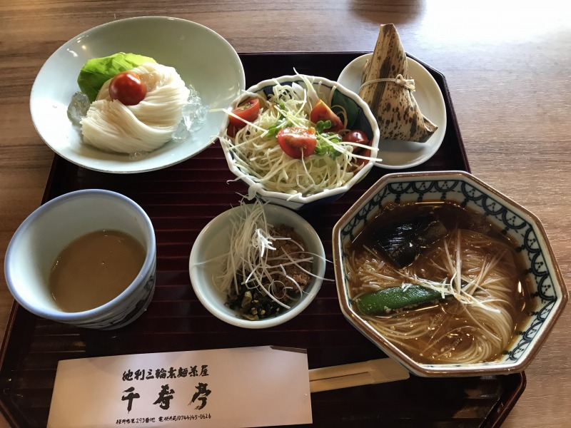 三輪そうめん 池利 千寿亭 お昼にランチを食べる 奈良県桜井市 エースホームブログ