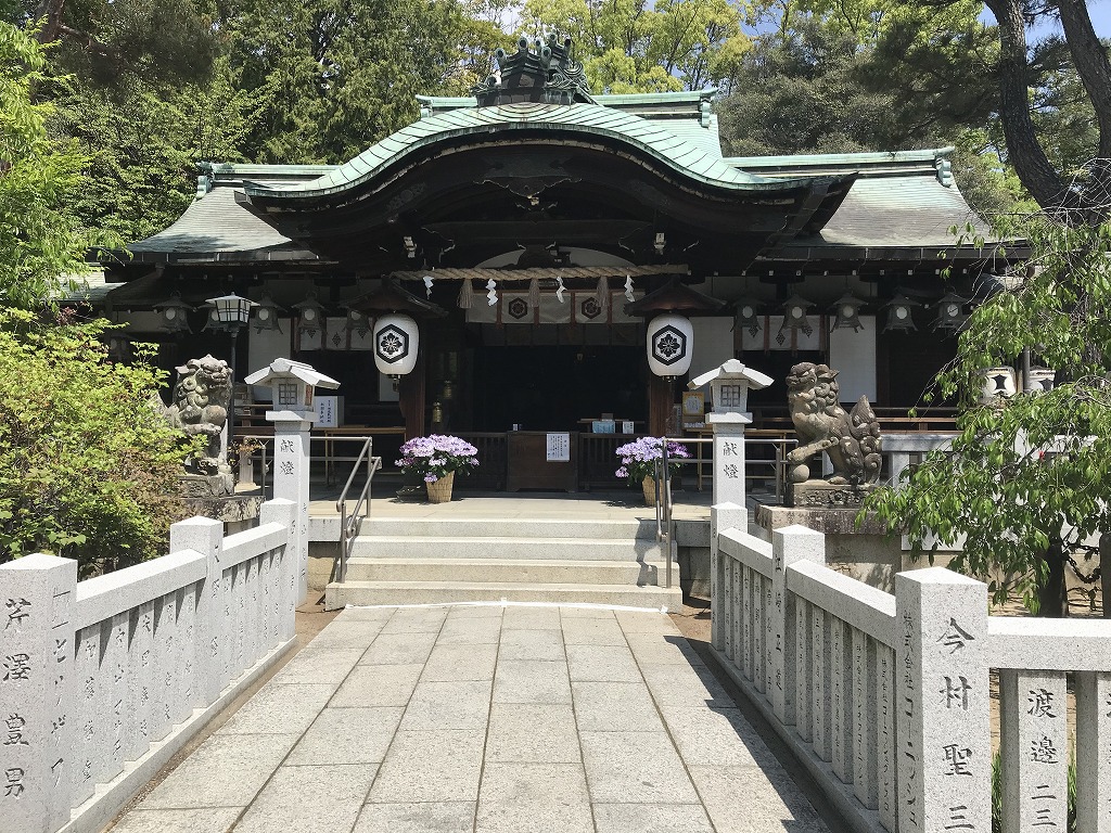 芦屋神社境内古墳